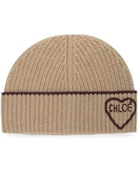 Chloé - Chloé Encoeur Beanie - Lyst