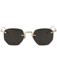 Matsuda - Brushed Metal Sunglasses - Lyst