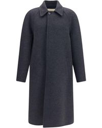 Valentino - Button Detailed Long Coat - Lyst