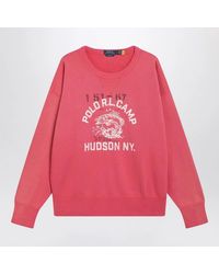 Polo Ralph Lauren - Light Sweatshirt With Logo Print - Lyst