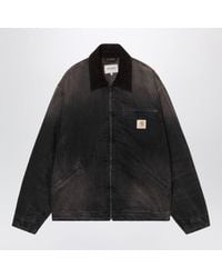 Carhartt - Og Detroit Cotton Denim Jacket - Lyst