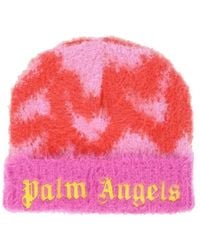 Palm Angels - Beanie Hat "Heart" - Lyst