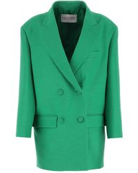 Valentino Garavani - Crepe Couture Oversize Blazer - Lyst
