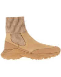 Tod's - Suede Ankle Boots - Lyst