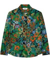 Celine - Silk Shirt - Lyst