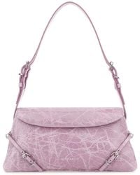 Givenchy - Lilac Leather Pâ€Tit Voyou Shoulder Bag - Lyst