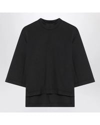 Moncler Genius - Moncler X Edward Enninful Neoprene Crew Neck T-Shirt - Lyst