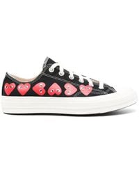 COMME DES GARÇONS PLAY - Sneakers With Hearts - Lyst
