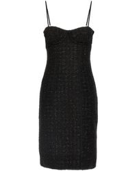 ROTATE BIRGER CHRISTENSEN - Rotate Birger Christensen Bouclé Midi Dress - Lyst