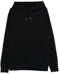 C.P. Company - C.P.Company Embroidered-Logo Cotton Hoodie - Lyst