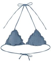 MC2 Saint Barth - "Sangallo Sagittarius Miami" Bikini Top - Lyst