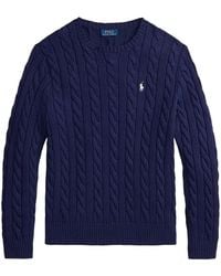 Polo Ralph Lauren - Plaited Cotton Jersey - Lyst