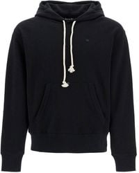 Acne Studios - Sweatshirt With Face Patch - Lyst