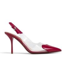 Alaïa - Alaia Two-Tone Pvc And Leather Pumps - Lyst