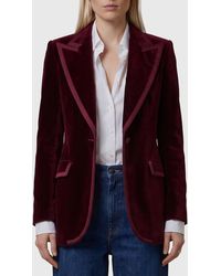 Dolce & Gabbana - Single-Breasted Velvet Jacket - Lyst