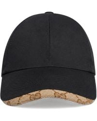 Gucci - Cotton Canvas Cap - Lyst