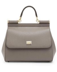 Dolce & Gabbana - Dolce & Gabbana Hand Bag "Sicily" Large - Lyst