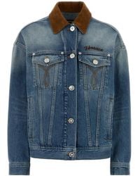 Versace - Denim Jacket - Lyst