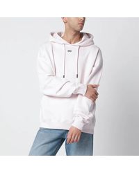 Off-White c/o Virgil Abloh - Paint Arrow Hoodie With Logo And Print - Lyst