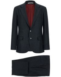 Brunello Cucinelli - Hopsack Dress - Lyst