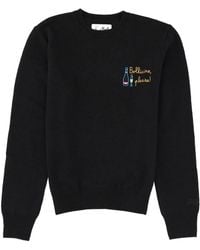 MC2 Saint Barth - "New Queen" Jersey With Embroidery - Lyst