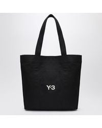 Y-3 - Canvas Bag With Logo Print - Lyst