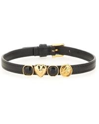 Dolce & Gabbana - Leather Choker Necklace - Lyst