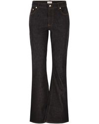 Fabiana Filippi - 5-Pocket Denim Trousers With Flare - Lyst