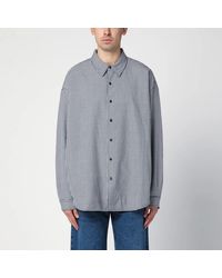 New Amsterdam Surf Association - Wool Blend Checked Shirt - Lyst