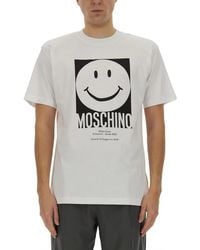 Moschino - Logo Print Tshirt - Lyst