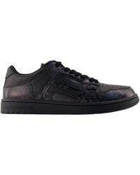 Amiri - Printed Python Skel Top Low Sneakers - Lyst