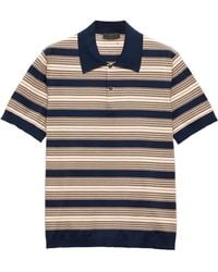 Prada - Cotton Polo Shirt - Lyst