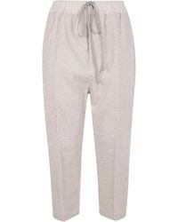 Rick Owens - "Drawstring Astaires" Cropped Trousers - Lyst