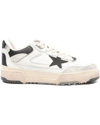 Golden Goose - Forty2 Leather Upper Heel And Spur Suede Toe Rubber Star - Lyst