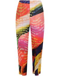 Pleats Please Issey Miyake - Voyager Trousers For - Lyst