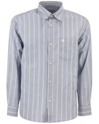Carhartt - Striped Cotton Shirt - Lyst