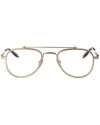 Akoni - Brushed-Matte-Dark Tortoise Titanium Glasses - Lyst