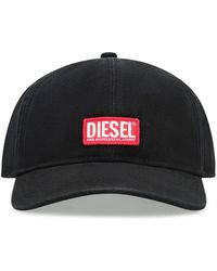 DIESEL - Corry-Jacq-Wash Logo Baseball Cap - Lyst