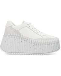 Chloé - Nama Wedge Sneaker - Lyst