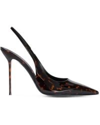 Paris Texas - Lidia Patent Leather Slingback Pumps - Lyst