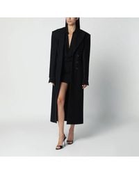 ANDAMANE - Singlebreasted Coat With Structured Shoulders - Lyst