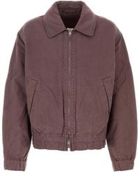 Our Legacy - Purple Cotton Blend Jacket - Lyst