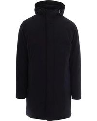 Herno - Stretch Technical Fabric Hooded Padded Parka - Lyst