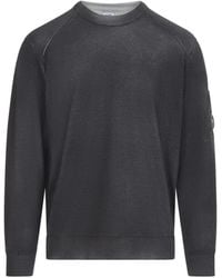C.P. Company - C.P.Company Re Merino Wool Re-Colour Crewneck - Lyst