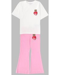 Moschino - Maxi T-Shirt And Trousers Set - Lyst