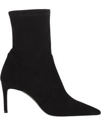 Stuart Weitzman - Stuart Power Bootie 75 Suede Ankle Boots With Stiletto Heel - Lyst