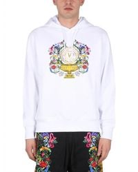 Versace Jeans Couture - Sweatshirt With Logo Print - Lyst