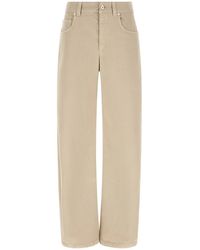 Brunello Cucinelli - Garment-Dyed Jeans - Lyst