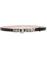 McQueen - Leather Belt - Lyst