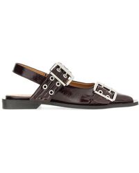 Ganni - Ballerinas - Lyst
